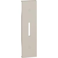 Лицевая панель выключателей рольставень/жалюзи (горизонтальное размещение) 1 модуль. KM06V Цвет Песочный. Bticino Living Now