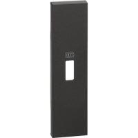 Лицевая панель USB зарядки 1 модуль. KG10C Цвет Черный. Bticino Living Now