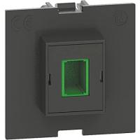 Механизм розетки оптоволокна 2xSC/APC 2 модуля. K4268SCA. Bticino Living Now.
