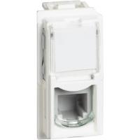 Механизм розетки телефонной RJ11 1 модуль. KW4258RJ11 Цвет Белый. Bticino Living Now.