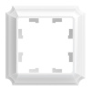ATLASDESIGN ANTIQUE 1-постовая РАМКА, БЕЛЫЙ