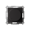 ATLASDESIGN СВЕТОРЕГУЛЯТОР (диммер) поворотно-нажимной, LED, RC, 400Вт, механизм, КАРБОН