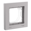 ATLASDESIGN AQUA 1-постовая РАМКА, IP44, АЛЮМИНИЙ