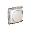 ATLASDESIGN СВЕТОРЕГУЛЯТОР (диммер) поворотно-нажимной, LED, RC, 400Вт, механизм, ЖЕМЧУГ