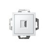 ATLASDESIGN РОЗЕТКА HDMI, механизм, БЕЛЫЙ