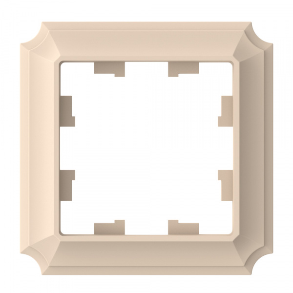 ATLASDESIGN ANTIQUE 1-постовая РАМКА, ПЕСОЧНЫЙ
