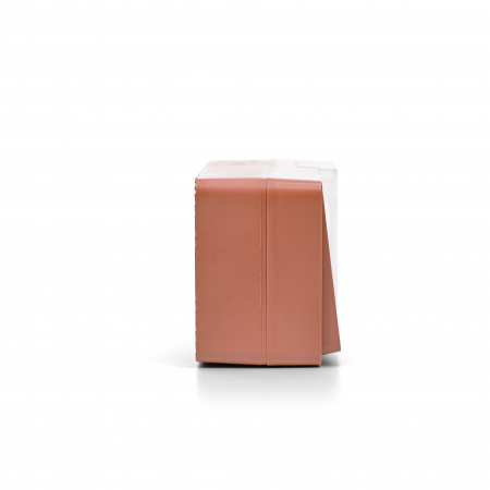 ATLASDESIGN PROFI IP54 О/У БЛОК: РОЗЕТКА с заземл. со шт., 16А, ВЫКЛЮЧАТЕЛЬ 2-клав., 10АХ, ТЕРРАКОТОВЫЙ