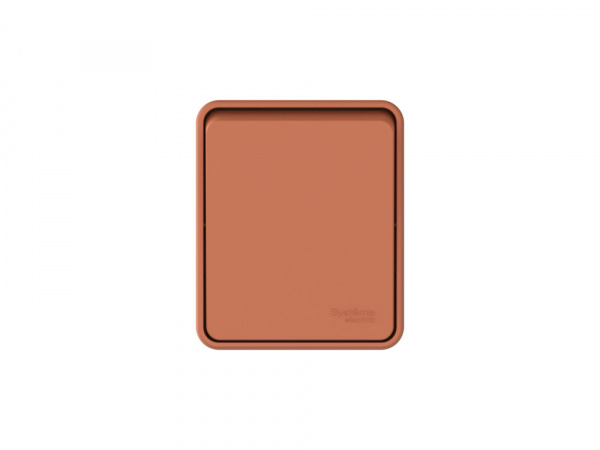 ATLASDESIGN PROFI IP54 О/У 1-клавишный ВЫКЛЮЧАТЕЛЬ, сх.1, 10АХ, ТЕРРАКОТОВЫЙ
