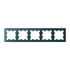 ATLASDESIGN 5-постовая РАМКА, универсальная, ИЗУМРУД