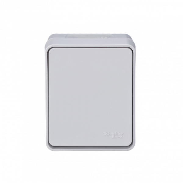 ATLASDESIGN PROFI IP54 О/У 1-клавишный ПЕРЕКЛЮЧАТЕЛЬ, сх.6, 10АХ, БЕЛЫЙ