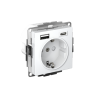 ATLASDESIGN РОЗЕТКА 16А с 2 USB A+C, 5В/2,4А/3,0А, 2х5В/1,5А, механизм, ЛОТОС