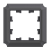 ATLASDESIGN ANTIQUE 1-постовая РАМКА, БАЗАЛЬТ