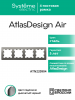ATLASDESIGN AIR 4-постовая РАМКА, СТАЛЬ/дымчатый черный