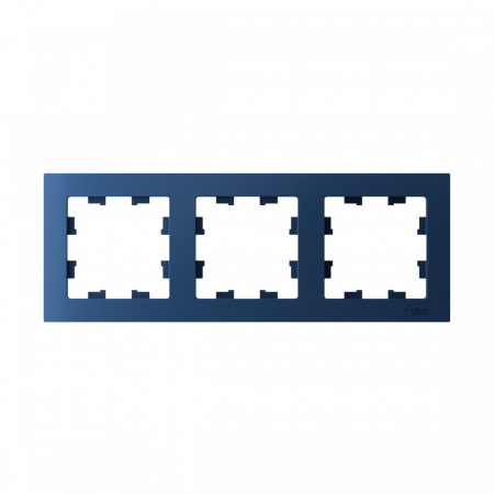 ATLASDESIGN 3-постовая РАМКА, универсальная, АКВАМАРИН
