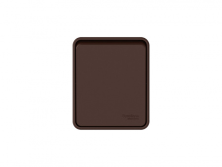 ATLASDESIGN PROFI IP54 О/У 1-клавишный ВЫКЛЮЧАТЕЛЬ КНОПОЧНЫЙ, сх.1, 10А, КОРИЧНЕВЫЙ