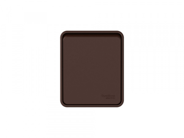 ATLASDESIGN PROFI IP54 О/У 1-клавишный ПЕРЕКЛЮЧАТЕЛЬ, сх.6, 10АХ, КОРИЧНЕВЫЙ
