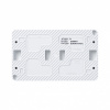 ATLASDESIGN PROFI IP54 О/У БЛОК: РОЗЕТКА с заземл. со шт., 16А, ВЫКЛЮЧАТЕЛЬ 2-клав., 10АХ, БЕЛЫЙ