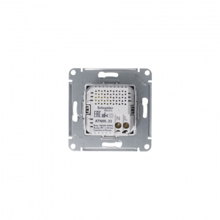 ATLASDESIGN USB РОЗЕТКА A+A, 5В/2,1А, 2х5В/1,05А, механизм, ЖЕМЧУГ