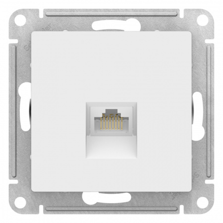 ATLASDESIGN РОЗЕТКА компьютерная RJ45 кат. 6A, механизм, ЛОТОС