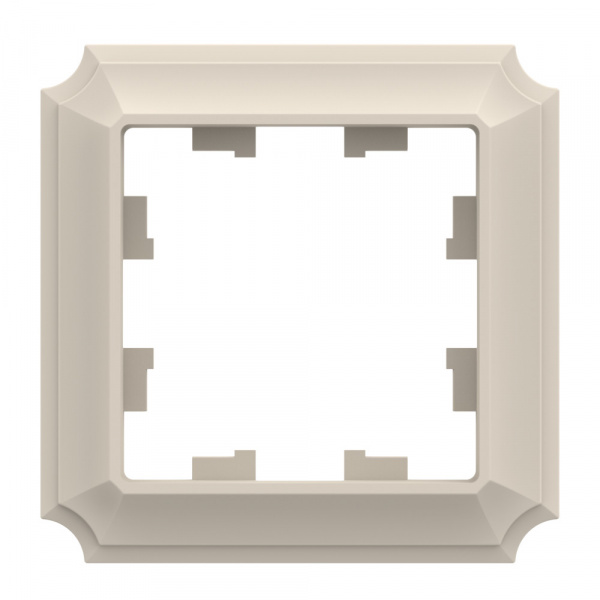 ATLASDESIGN ANTIQUE 1-постовая РАМКА, БЕЖЕВЫЙ