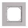 ATLASDESIGN AQUA 1-постовая РАМКА, IP44, АЛЮМИНИЙ