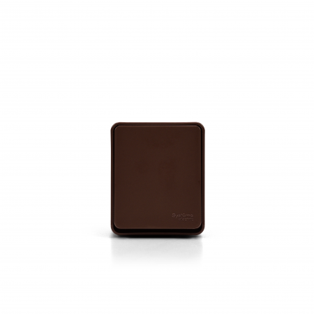 ATLASDESIGN PROFI IP54 О/У 1-клавишный ВЫКЛЮЧАТЕЛЬ, сх.1, 10АХ, КОРИЧНЕВЫЙ