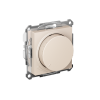 ATLASDESIGN СВЕТОРЕГУЛЯТОР (диммер) поворотно-нажимной, LED, RC, 400Вт, механизм, БЕЖЕВЫЙ