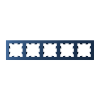 ATLASDESIGN 5-постовая РАМКА, универсальная, АКВАМАРИН