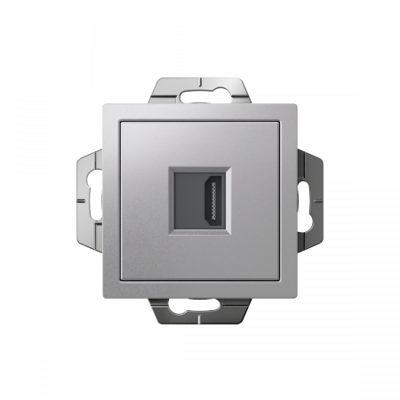 ATLASDESIGN РОЗЕТКА HDMI, механизм, АЛЮМИНИЙ