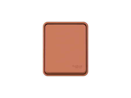 ATLASDESIGN PROFI IP54 О/У 1-клавишный ПЕРЕКЛЮЧАТЕЛЬ, сх.6, 10АХ, ТЕРРАКОТОВЫЙ
