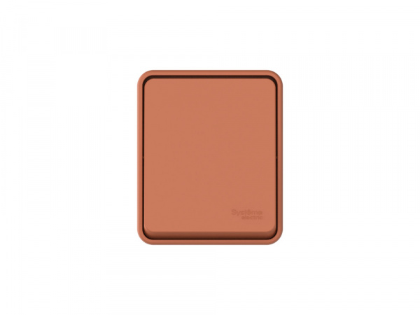ATLASDESIGN PROFI IP54 О/У 1-клавишный ПЕРЕКЛЮЧАТЕЛЬ, сх.6, 10АХ, ТЕРРАКОТОВЫЙ