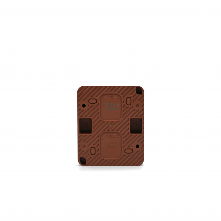 ATLASDESIGN PROFI IP54 О/У 1-клавишный ВЫКЛЮЧАТЕЛЬ с подсветкой, сх.1а, 10АХ, ТЕРРАКОТОВЫЙ