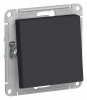 ATLASDESIGN AQUA 1-клавишный ПЕРЕКЛЮЧАТЕЛЬ, IP44, сх.6, 10АХ, механизм, КАРБОН