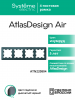 ATLASDESIGN AIR 4-постовая РАМКА, ИЗУМРУД/дымчатый черный