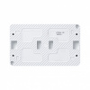 ATLASDESIGN PROFI IP54 О/У РОЗЕТКА двойная с заземлением со шторками, 16А, БЕЛЫЙ