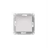 ATLASDESIGN AQUA 1-клавишный ПЕРЕКЛЮЧАТЕЛЬ, IP44, сх.6, 10АХ, мех., быстрозажим. клем., АЛЮМИНИЙ