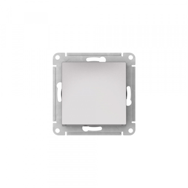 ATLASDESIGN AQUA 1-клавишный ПЕРЕКЛЮЧАТЕЛЬ, IP44, сх.6, 10АХ, мех., быстрозажим. клем., АЛЮМИНИЙ