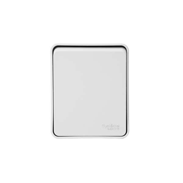 ATLASDESIGN PROFI IP54 О/У 1-клавишный ВЫКЛЮЧАТЕЛЬ КНОПОЧНЫЙ, сх.1, 10А, БЕЛЫЙ