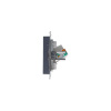 ATLASDESIGN РОЗЕТКА компьютерная RJ45 кат. 5e, механизм, ГРИФЕЛЬ