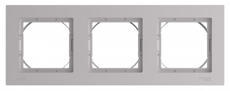 ATLASDESIGN AQUA 3-постовая РАМКА, IP44, АЛЮМИНИЙ